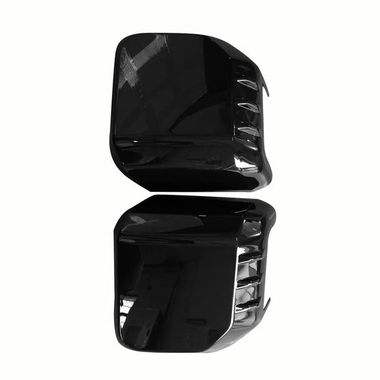 Side Rear View Mirror Cover Suitable For Prado LC250 J250 2024 on Glossy Black