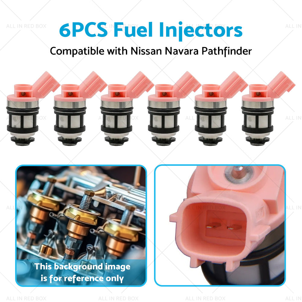 {{ 6PCS Fuel Injectors Suitable For Nissan Navara D21 D22 Pathfinder 16600-9S200 }} - Buy Car Parts Online at {{ Kaka Auto Parts }}.
