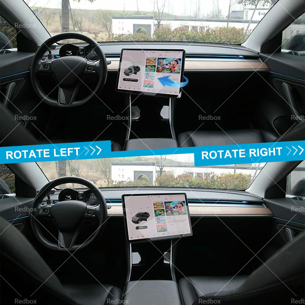 {{ Fit Tesla Model 3 Model Y Screen Rotating Holder Navigation Vehicle Swivel Mount }} - Buy Car Parts Online at {{ Kaka Auto Parts }}.