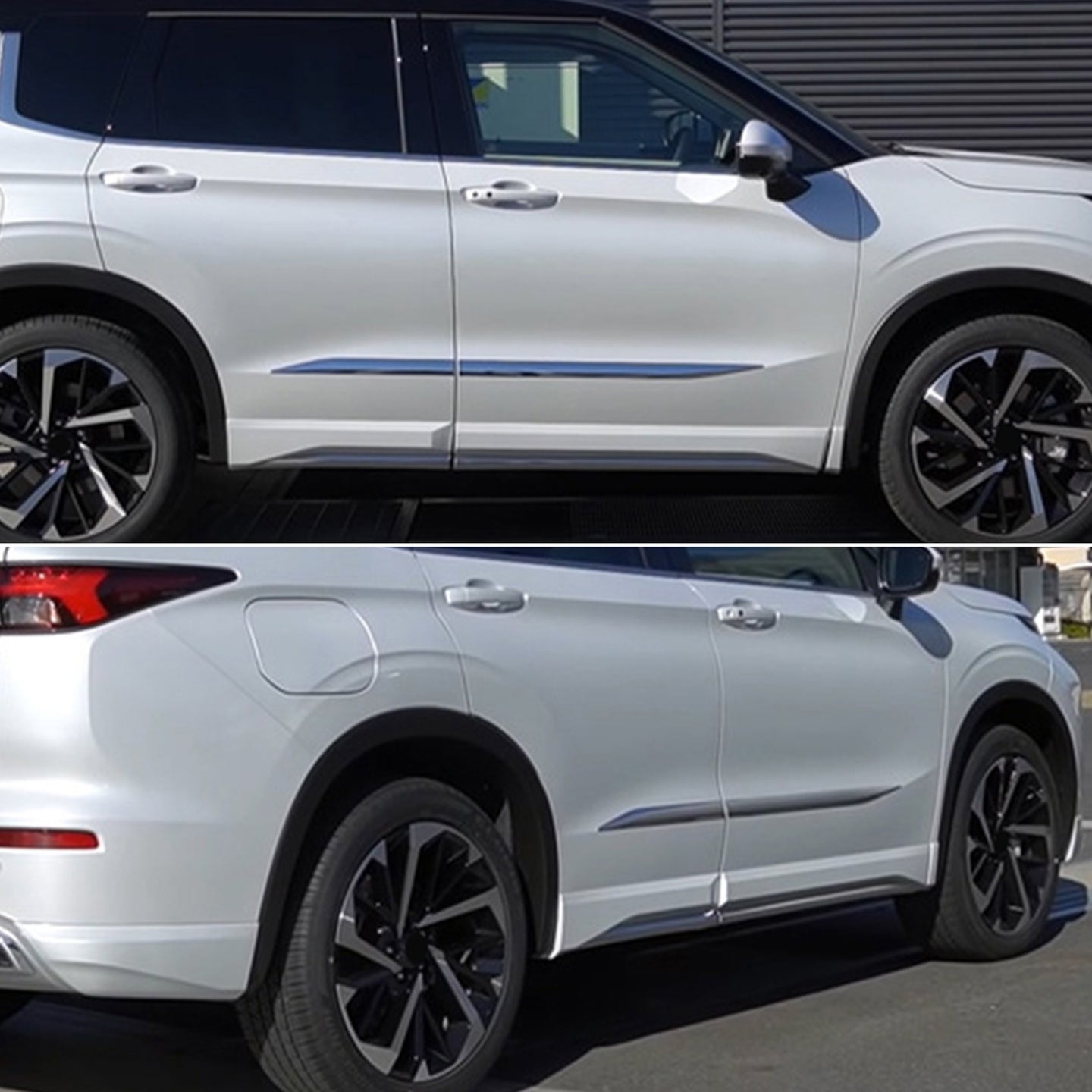 {{ Side Door Body Molding Trim Cover Chrome Suitable For Mitsubishi Outlander 2024+ }} - Buy Car Parts Online at {{ Kaka Auto Parts }}.