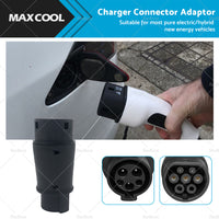 {{ EVSE EV Adaptor 32A J1772 Type 1 to Type 2 Plug EV Adapter, Electric Cars V A3Y2 }} - Buy Car Parts Online at {{ Kaka Auto Parts }}.