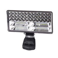 2x 18V 8in LED Work Light Torch with USB Ports Suitable For Makita Battery Camping/Flashlight Use