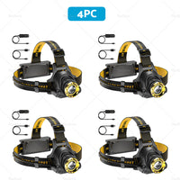 {{ 12000000lm USB Rechargeable Headlight Head Torch Lamp Flashlight LED Headlamp }} - Buy Car Parts Online at {{ Kaka Auto Parts }}.