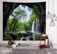 {{ 3D Forest Tree Tapestry Wall Hanging Bedspread Throw Blanket Mat Home DecorCloth }} - Buy Car Parts Online at {{ Kaka Auto Parts }}.
