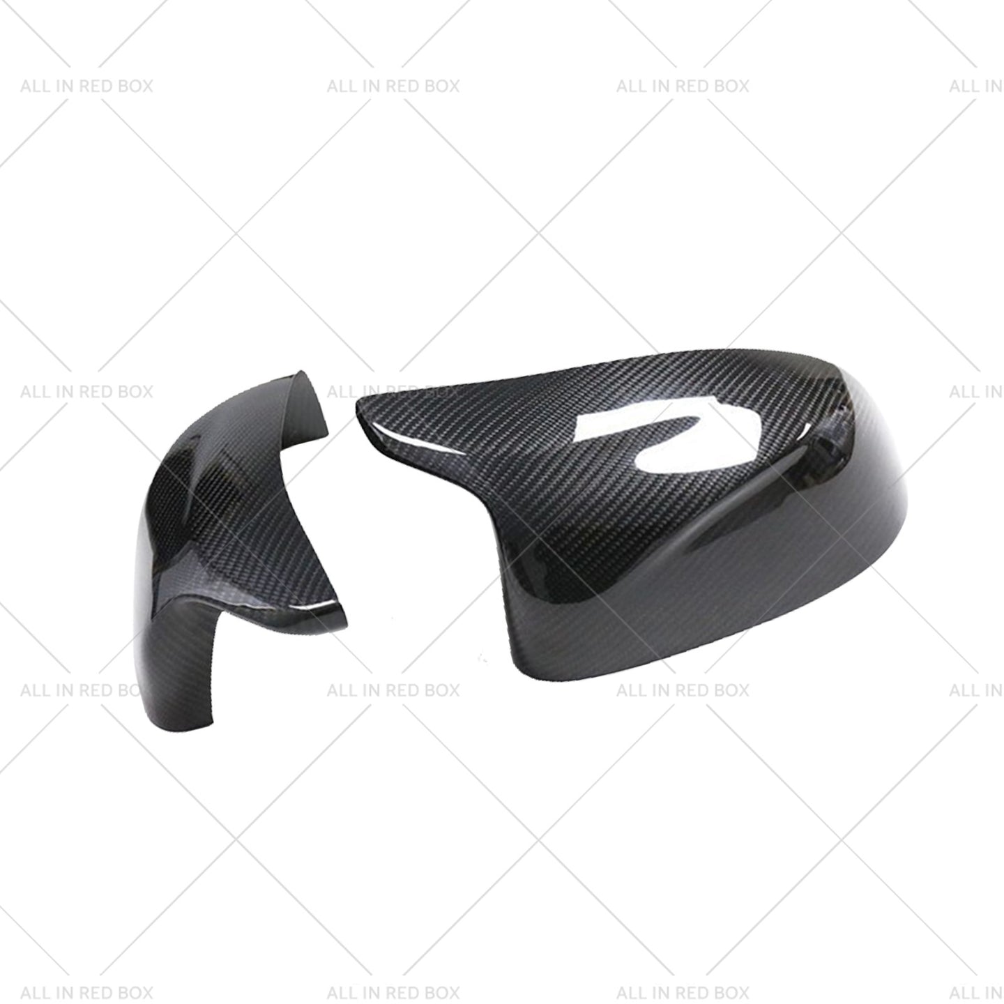 {{ Carbon Fiber Side Mirror Caps Suitable for BMW X5M F96 X6M F97 X3M F98 X4M F95 }} - Buy Car Parts Online at {{ Kaka Auto Parts }}.