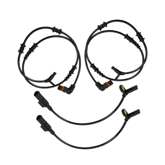 4x Front & Rear ABS Speed Sensor Set Suitable For Mercedes-Benz W164 ML350 / ML320