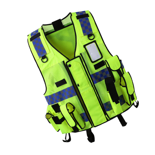 Reflective High-Visibility Safety Vest Suitable For Executive & Worksite Use