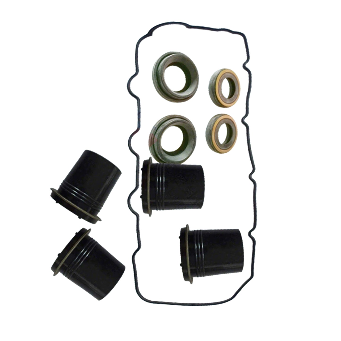 Injector Rocker Cover Gasket Seal Kit Suitable for Toyota Hilux KUN16 KUN26 3.0L