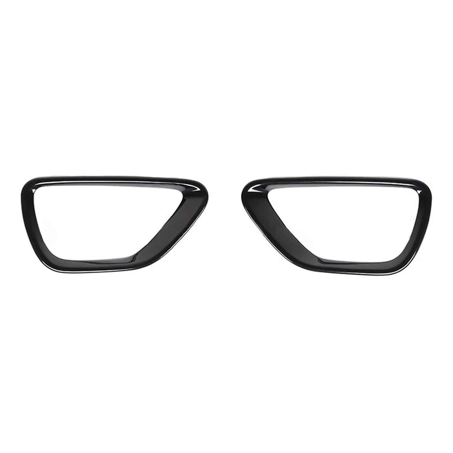 2x Front Fog Light Lamp Frame Covers Suitable For Jeep Grand Cherokee 2014-2016