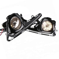 2x Front Grill Bumper Halogen Fog Lights Suitable For Toyota Yaris 2018-2019