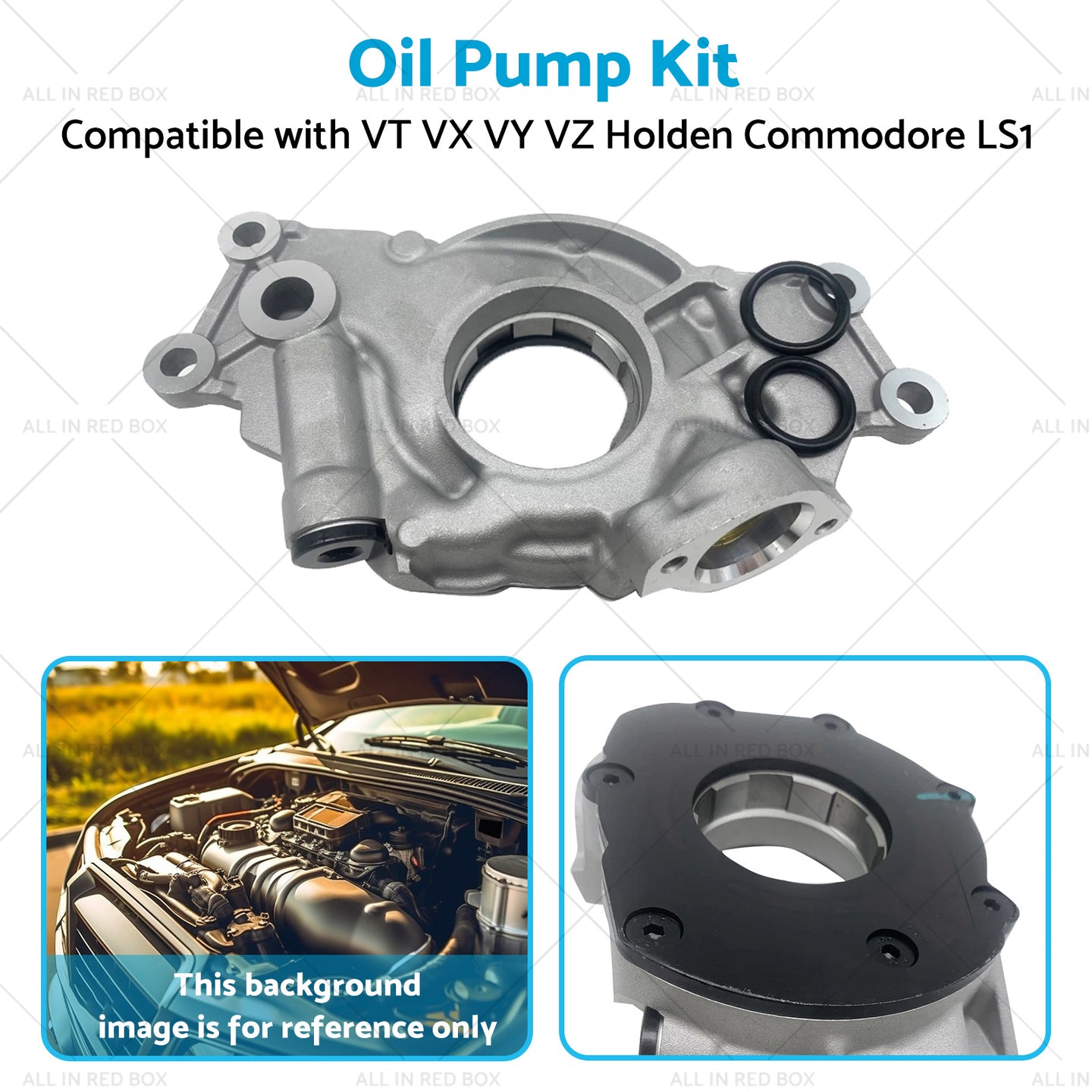 {{ M295HV High Volume Oil Pump Kit Suitable for VT VX VY Holden Commodore LS1 V8 }} - Buy Car Parts Online at {{ Kaka Auto Parts }}.