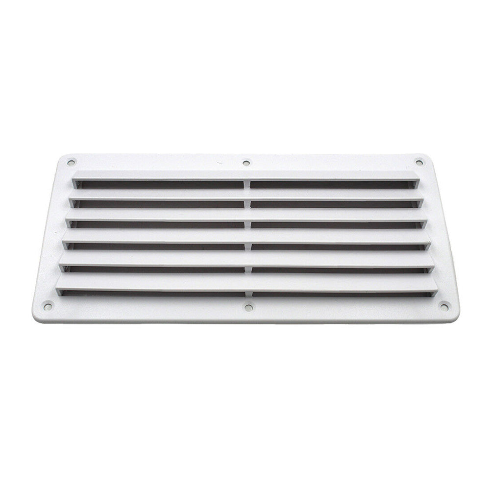 Rectangular Louvered Air Vent or Dent Vent For Caravan RV Boat Marine 260 x 125mm