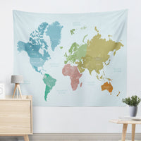 {{ MAP OF THE WORLD LAMINATED LARGE POSTER 130*150CM / 200*150CM FLAGS WALL PRINT }} - Buy Car Parts Online at {{ Kaka Auto Parts }}.