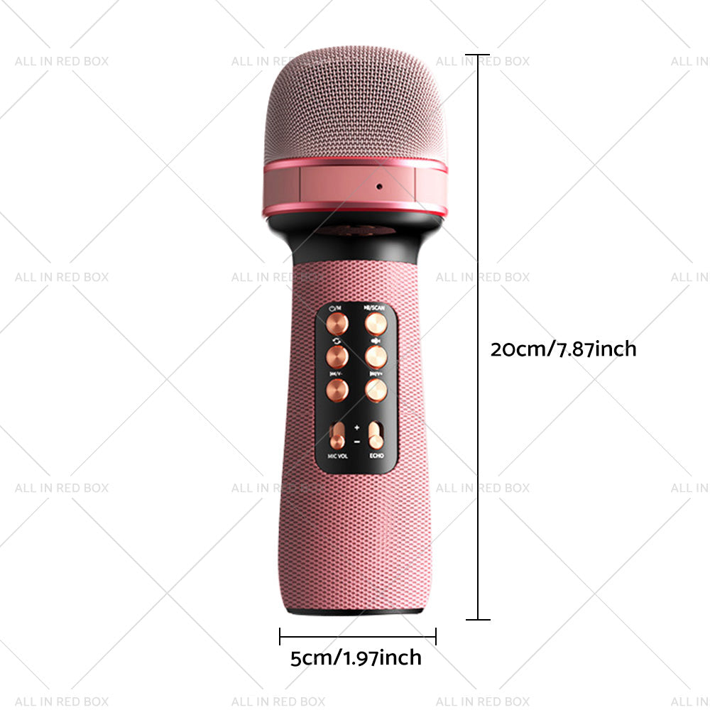 {{ Wireless Blue-tooth Portable Karaoke Microphone Speaker Mic USB Speaker Portable }} - Buy Car Parts Online at {{ Kaka Auto Parts }}.