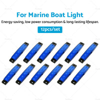 {{ 12x For Marine Boat LED Deck Courtesy Lights Waterproof Stern Transom Light 12V }} - Buy Car Parts Online at {{ Kaka Auto Parts }}.