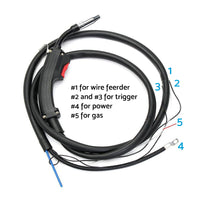 14AK MIG Torch Welder Complete Replacement Welding Gun Parts 3m (9.8ft) Electric