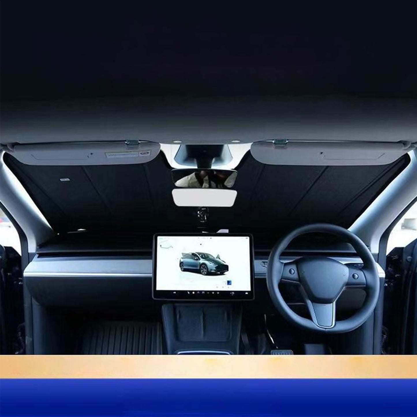 Front Windscreen Sun Shade Suitable For Mitsubishi ASX 1st Gen Peugeot 4008