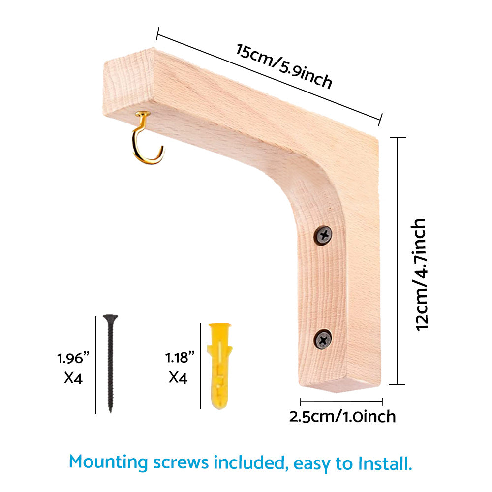 {{ Plant Hanger Hanging Plant Hook Wooden Hanging Basket Wall Plant Hook Flower Pot }} - Buy Car Parts Online at {{ Kaka Auto Parts }}.