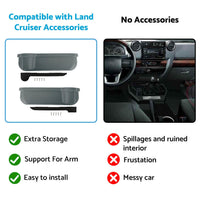 Door Pockets Storage Box Cup Holder Suitable For Toyota Land Cruiser 70 Series