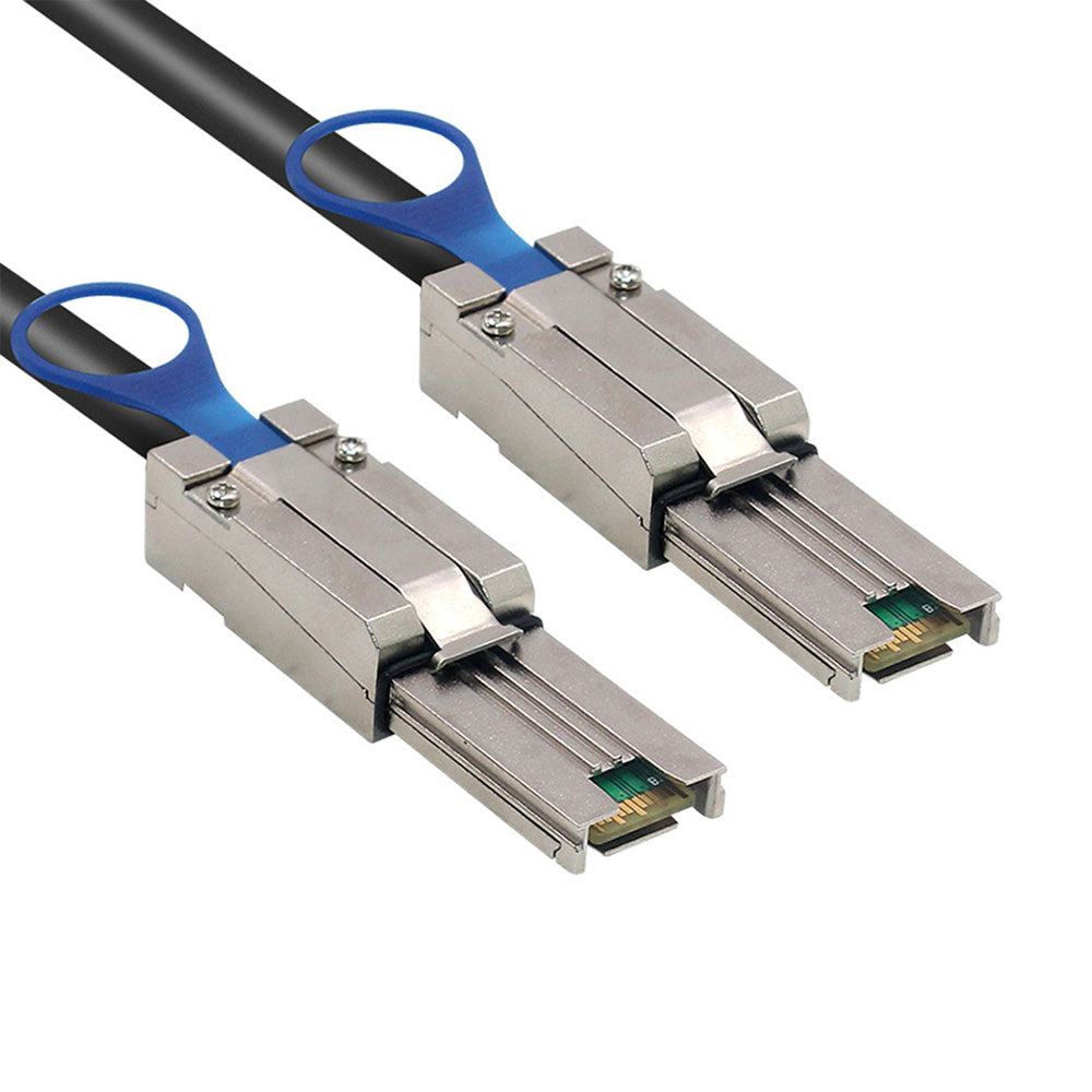 Mini SAS SFF-8088 26-Pin to SFF-8088 26-Pin External Cable for Disk Array 1M