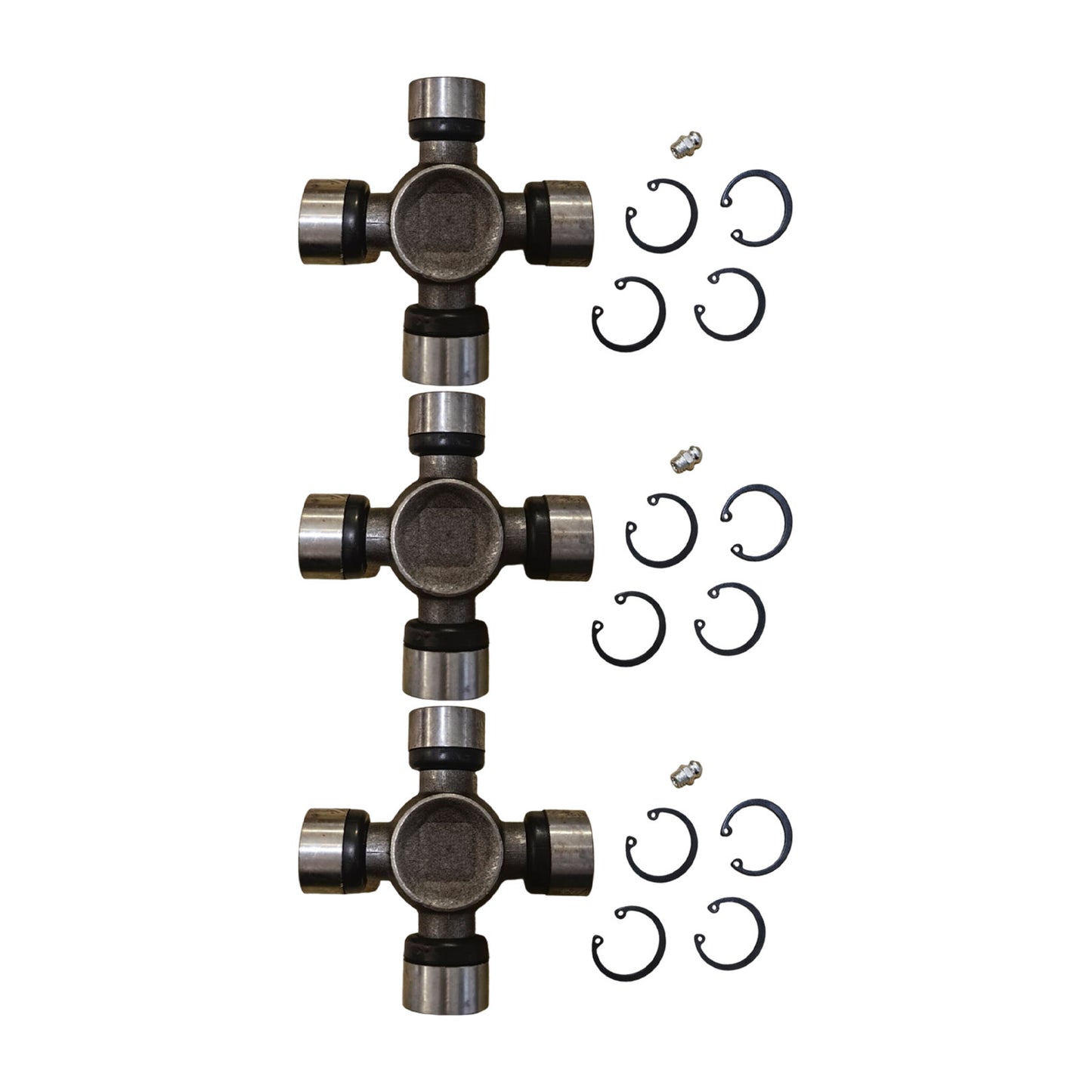 3x Universal Joints Rear Driveshaft Suitable For Ford Ranger PJ PK PX BT-50 UN