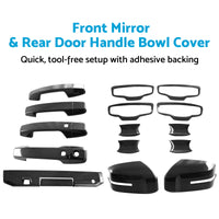 {{ Front Mirror & Rear Door Handle Bowl Cover Suitable For Mitsubishi Triton 23-25 }} - Buy Car Parts Online at {{ Kaka Auto Parts }}.