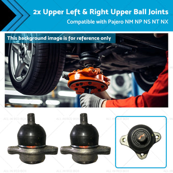 compare product 4010A056 2x Upper Front Ball Joints Suitable for Pajero NM NP NS NT NX 99-13