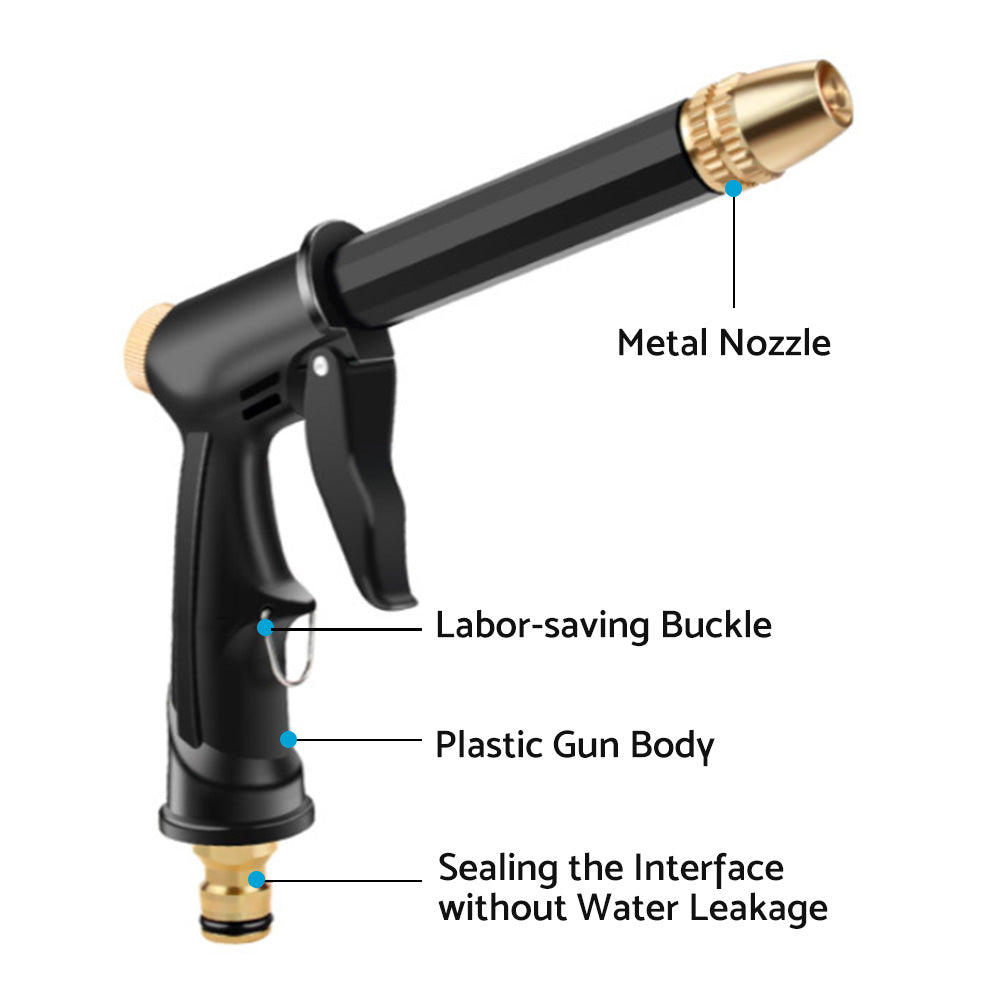 {{ Stainless High Pressure Water Hose Spray Nozzle Washer Clean Home Window Garden }} - Buy Car Parts Online at {{ Kaka Auto Parts }}.