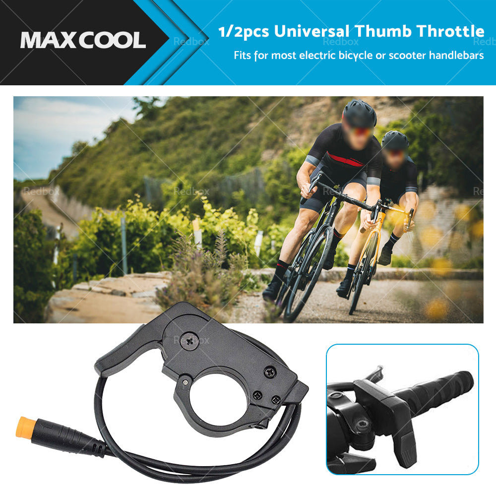 {{ Electric Bicycle EBike Left Right Universal Thumb Throttle Speed Control-24-72V }} - Buy Car Parts Online at {{ Kaka Auto Parts }}.