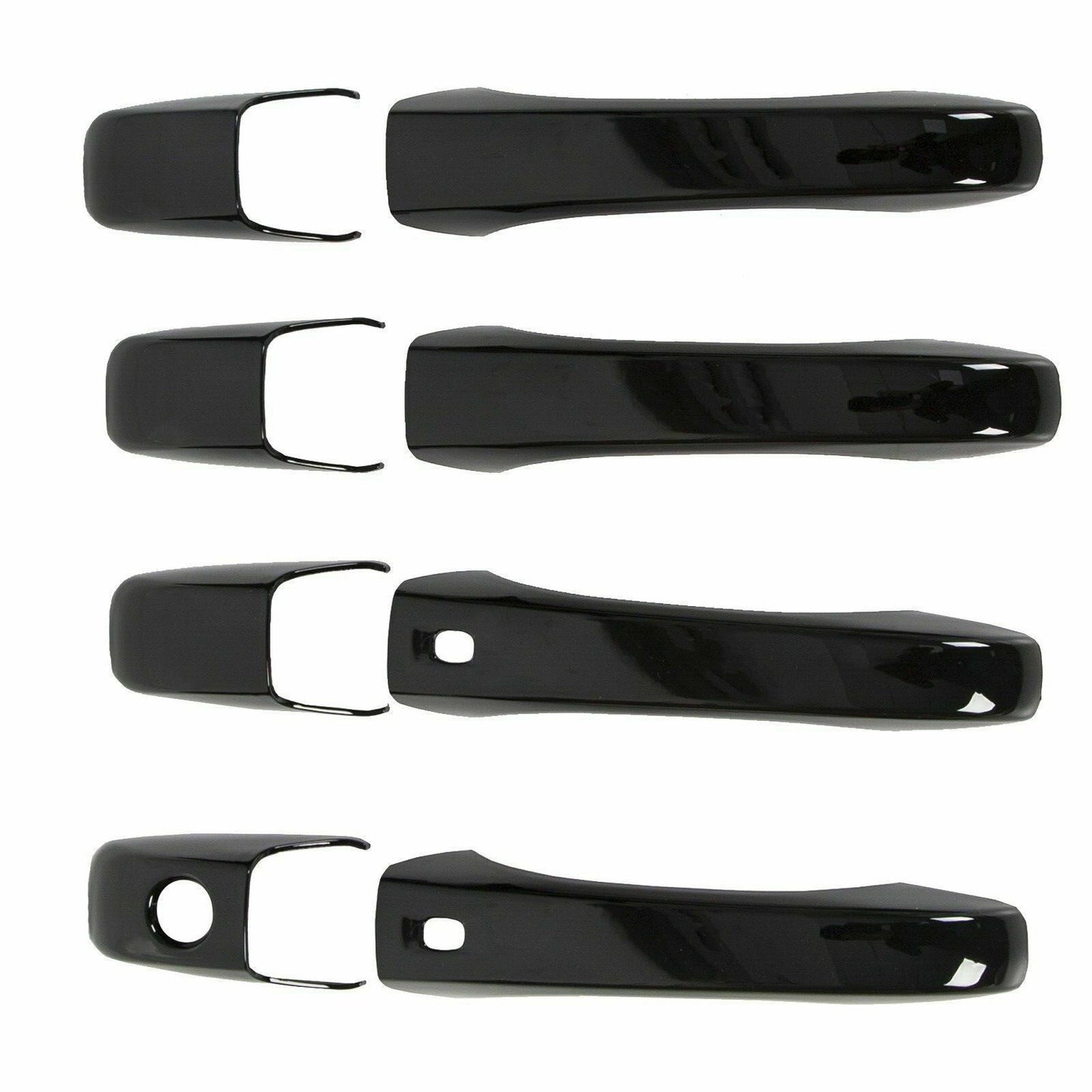 8x Exterior Door Handle Covers Trim Suitable For Jeep Grand Cherokee / Chrysler
