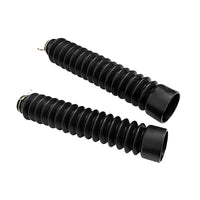 Motorcycle Rubber Front Fork Dust Gaiters Boot Shock Absorber Cover Black Suitable For Motorbike