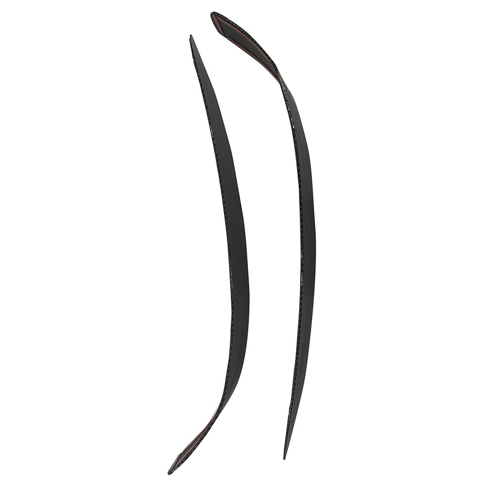 Carbon Fiber Headlight Eyelids Eyebrows Lid Suitable For Holden VE Commodore SS / SSV / SV6