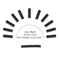 {{ Solder Seal Sleeve Heat Shrink Butt Wire Connectors Terminals Waterproof }} - Buy Car Parts Online at {{ Kaka Auto Parts }}.