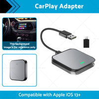 {{ Gray Bluetooth USB Wireless Receiver Suitable for Apple CarPlay Adapter }} - Buy Car Parts Online at {{ Kaka Auto Parts }}.
