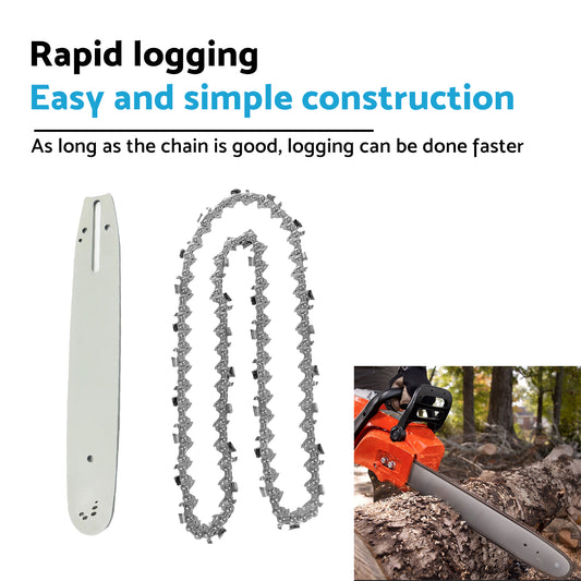 24'' Bar & Tungsten Chain Combo 3/8 .058 84DL Suitable For Husqvarna 61 160 162