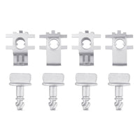 4x Engine Shield Cover Thumb Pins And Nuts Suitable For Ford F-150 Edge Explorer