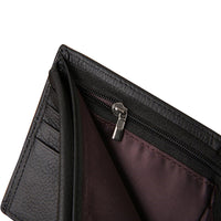 Mens Leather Wallet Cowhide Coin Purse Wallet Multiple Card Slots New AU