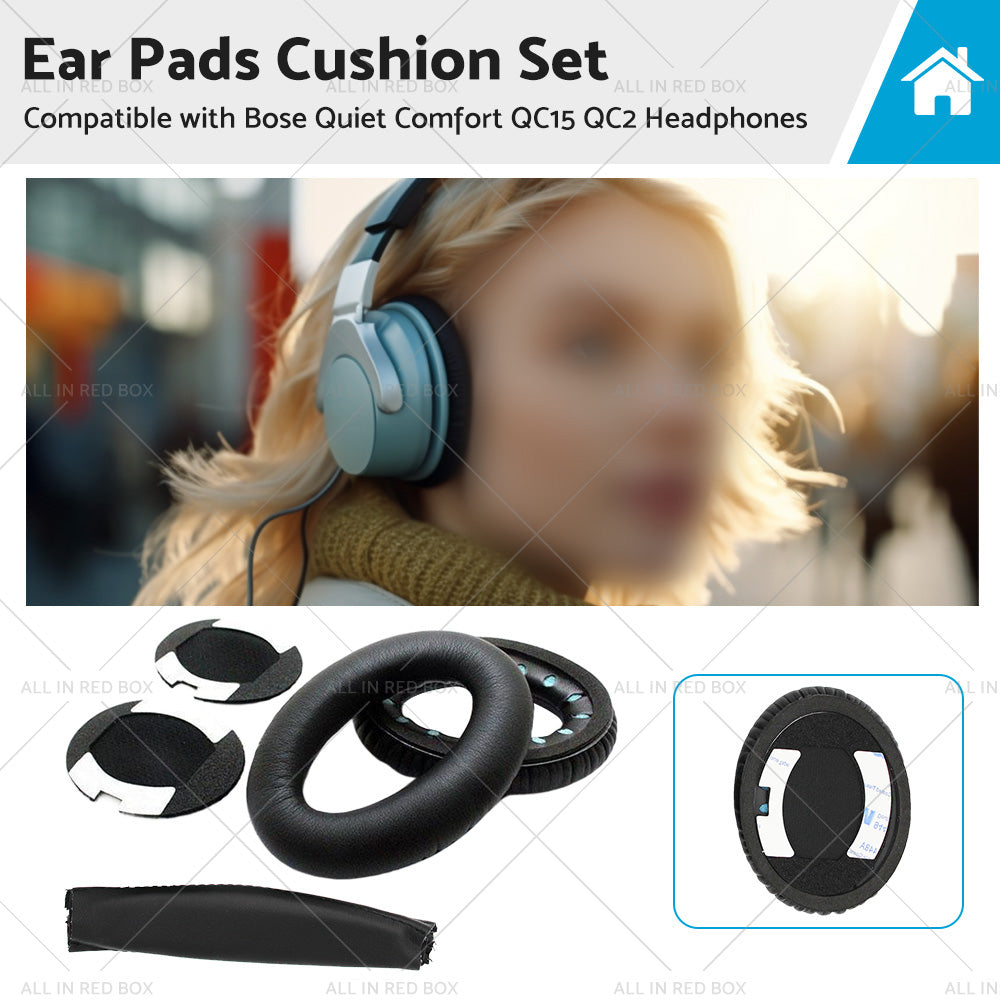 {{ Ear Pads Headband Suitable for QuietComfort 2 QC2 QC15 QC25 Bose Earphones }} - Buy Car Parts Online at {{ Kaka Auto Parts }}.
