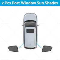 {{ Car Window Sun Shades Suitable for LDV D90 2017-2023 Rear Magnetic Blind Mesh }} - Buy Car Parts Online at {{ Kaka Auto Parts }}.