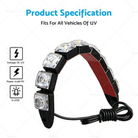 {{ 2PCS 9 LED DRL Fog Driving Daylight Daytime Running Light Car Auto Head Lamp }} - Buy Car Parts Online at {{ Kaka Auto Parts }}.