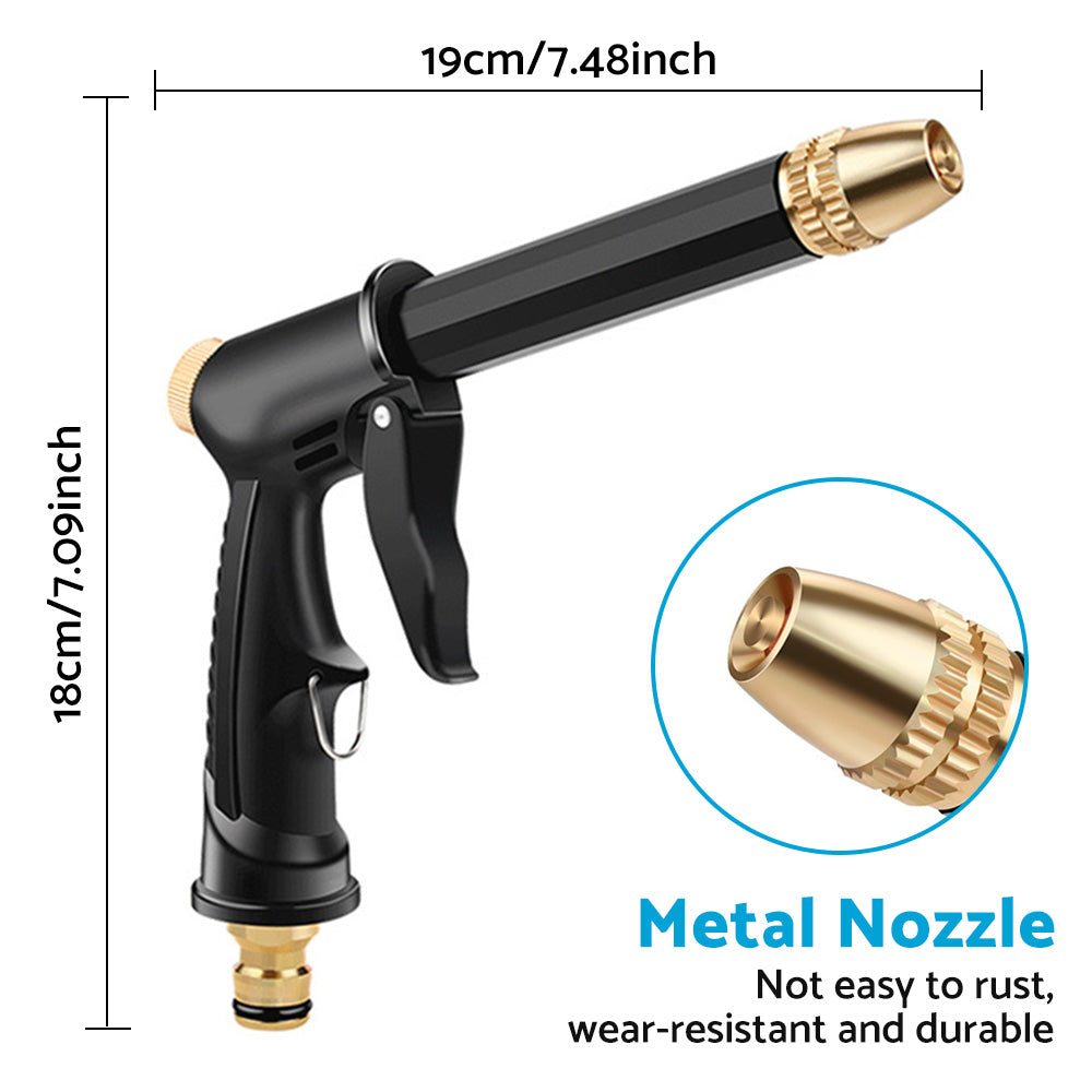 {{ Stainless High Pressure Water Hose Spray Nozzle Washer Clean Home Window Garden }} - Buy Car Parts Online at {{ Kaka Auto Parts }}.