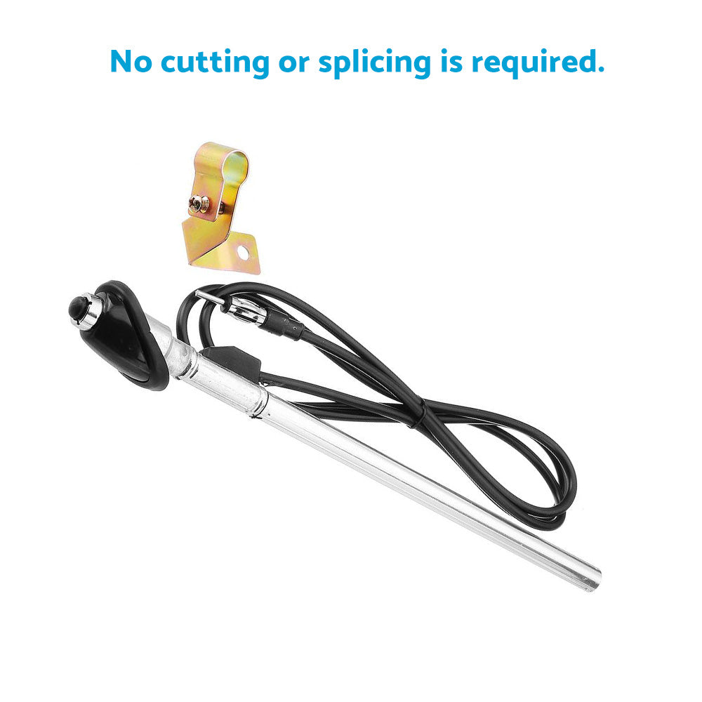 Power Signal Antenna Aerial Guard Mount Manual Push Down Suitable for Toyota Hilux 1989-1997