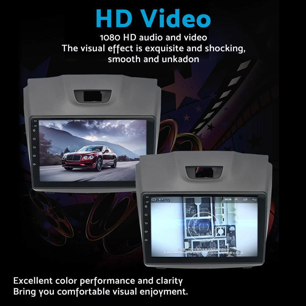 Android 11 Car Radio with Apple CarPlay Suitable For Holden Colorado RG GPS Navigation DSP