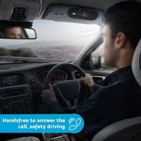 Bluetooth Handsfree Speaker MP3 Player With Sun Visor Clip & Car Charger Suitable For Universal Cars