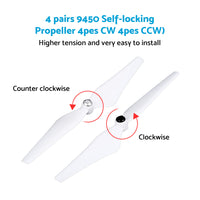 Replacement Drone Propeller Blades Suitable For DJI Phantom 2 / 3