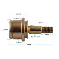 Upper & Lower Ball Joint Kit Suitable For Yamaha Rhino & Grizzly 350 400 450 660 700