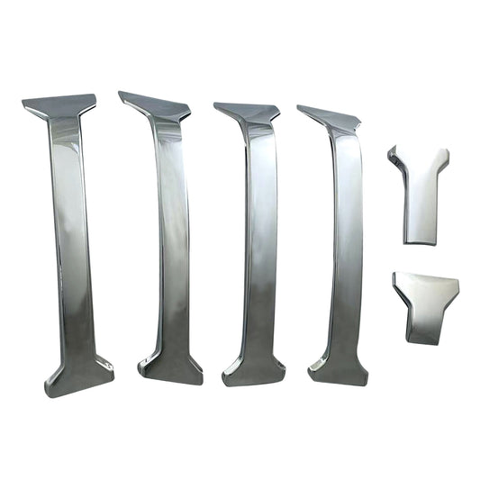 {{ Front Center Grill Grille Cover Trim Suitable For Toyota Land Cruiser Prado14-20 }} - Buy Car Parts Online at {{ Kaka Auto Parts }}.