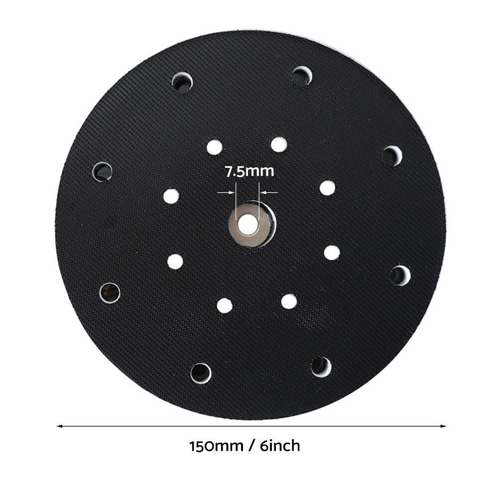6 Inch 17 Holes Backing Pad Sanding Suitable For Festool Grinder RO1 ES150 ET2