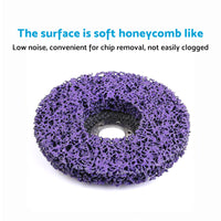 10x 4'' Poly Strip Disc Paint Stripping Wheel Abrasive Discs Suitable for Grinder