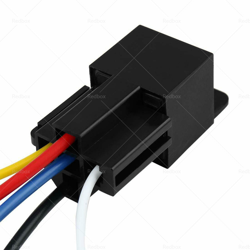 {{ SPDT Automotive Relay With Harness Socket 5x 24V 40A 5 Pin For Car Yacht Caravan }} - Buy Car Parts Online at {{ Kaka Auto Parts }}.